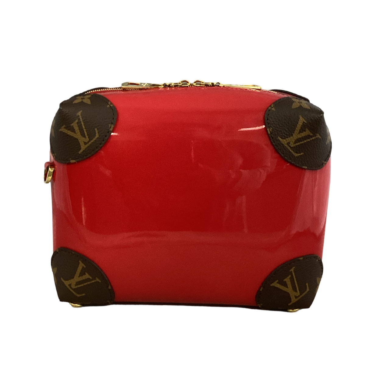 Louis Vuitton Red Vernis Miroir Venice