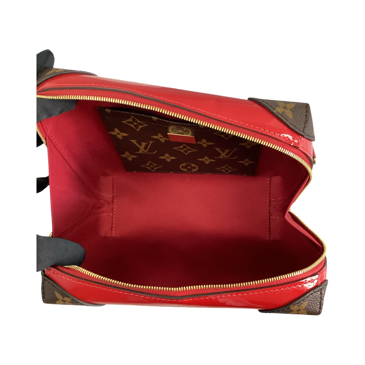 Louis Vuitton Red Vernis Miroir Venice