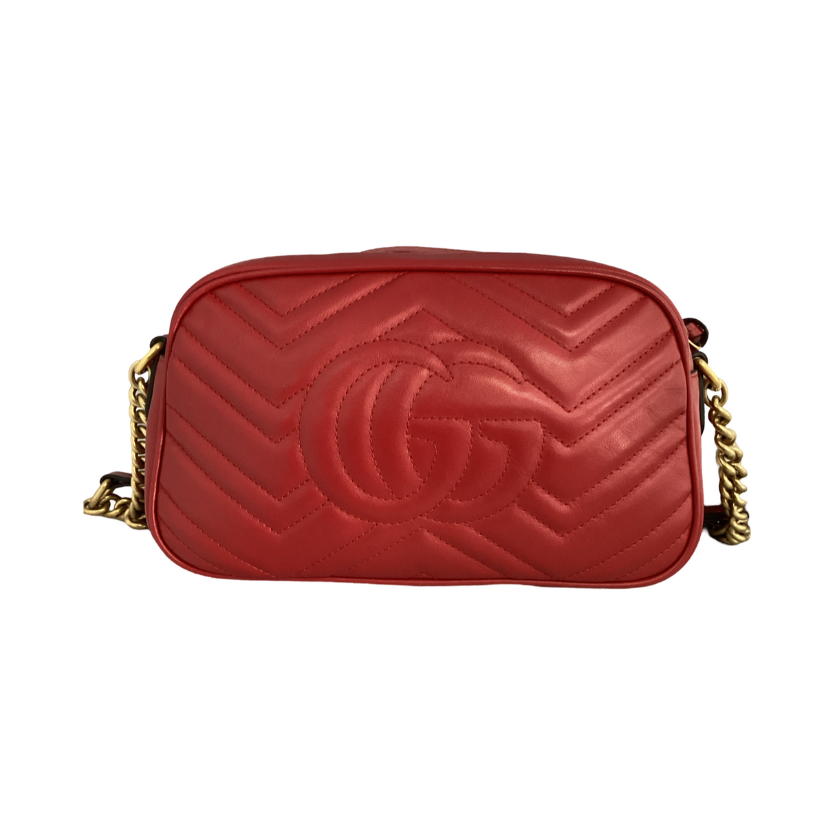 Gucci Red Marmont Crossbody Bag