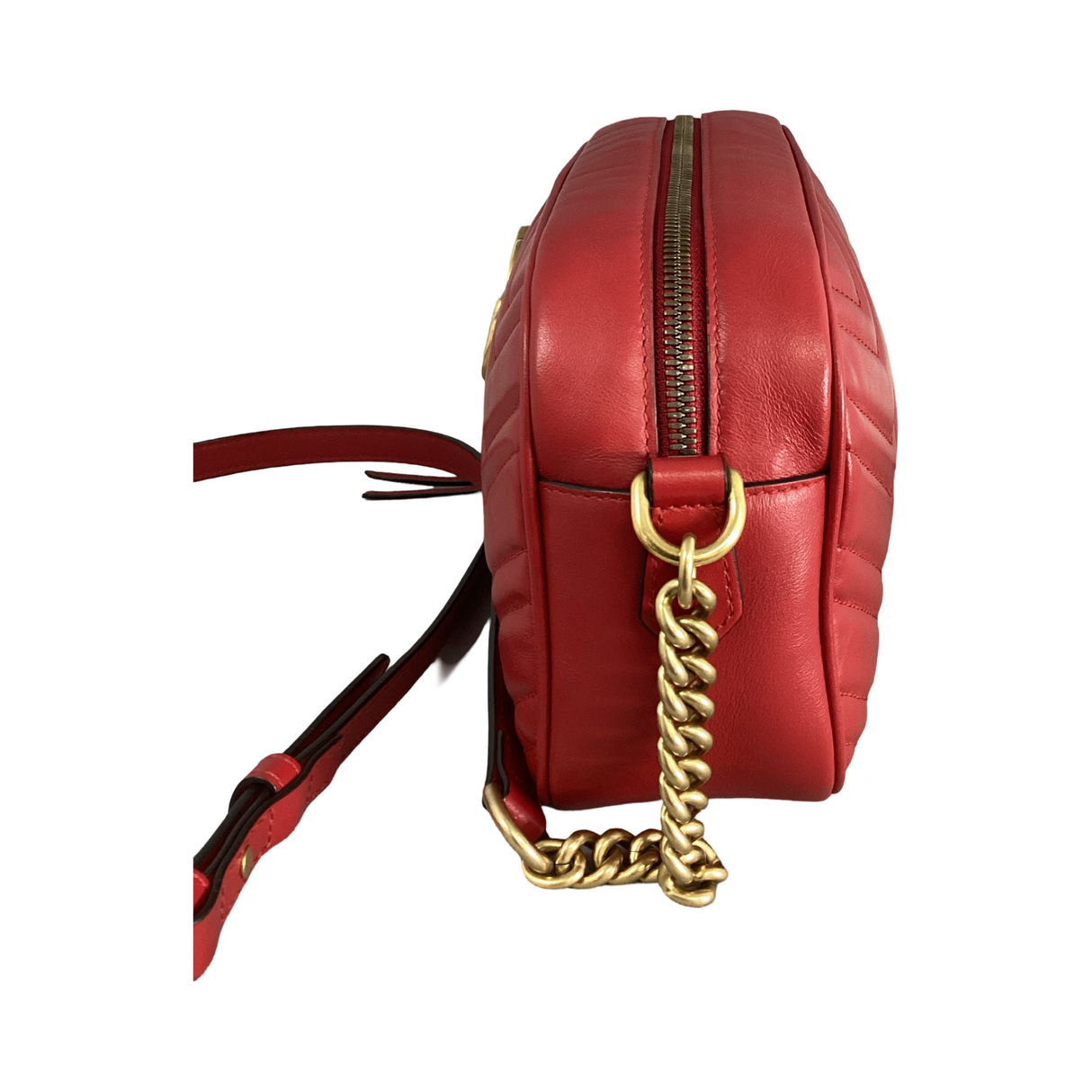 Gucci Red Marmont Crossbody Bag