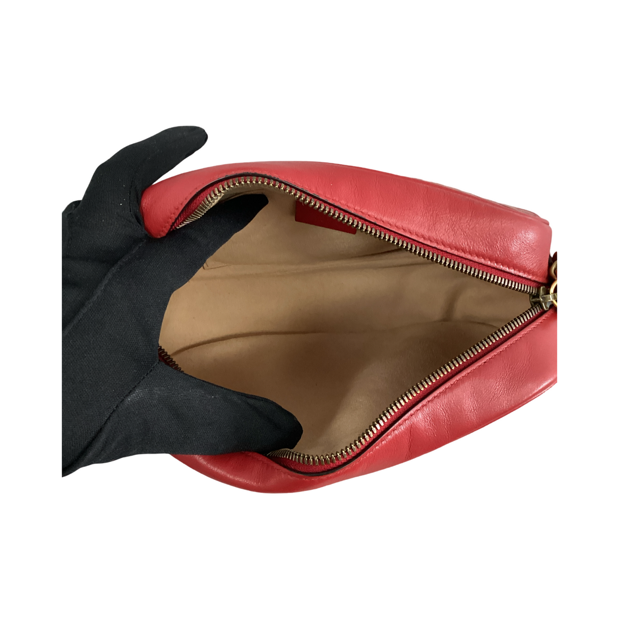 Gucci Red Marmont Crossbody Bag