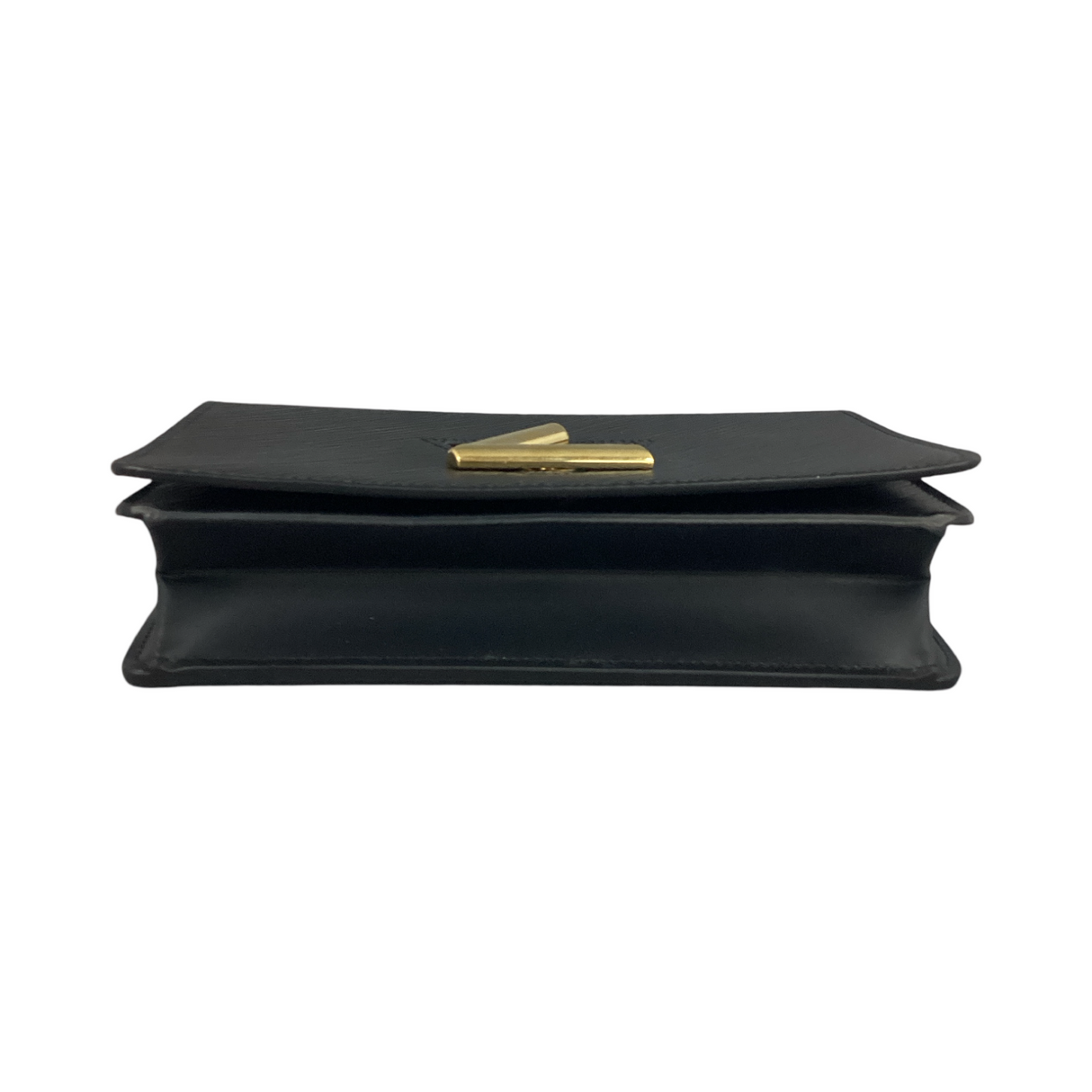Louis Vuitton Black MM Epi Twist Belt Chain Wallet