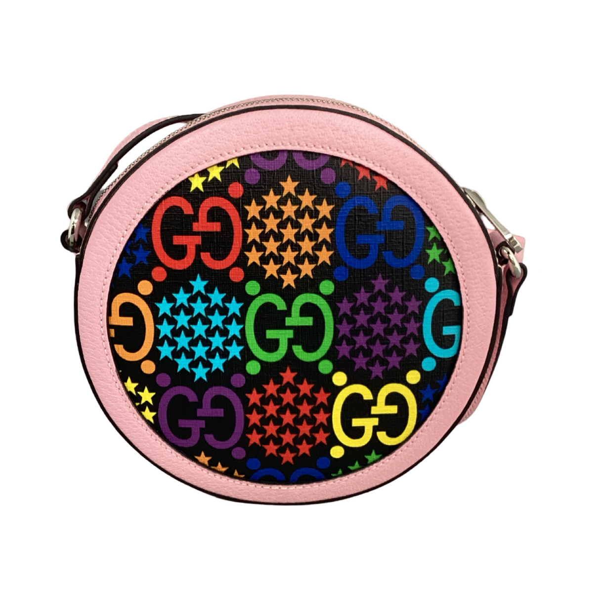 Gucci Multicolor GG supreme Psychedelic round crossbody