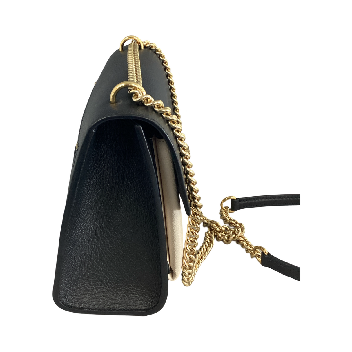 Louis Vuitton Mylock Me Chain Bag in Blk/Creme