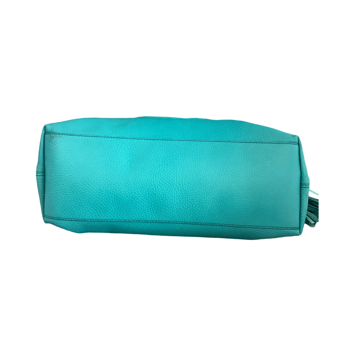 Gucci Soho Teal Pebble Medium Shoulder Tote