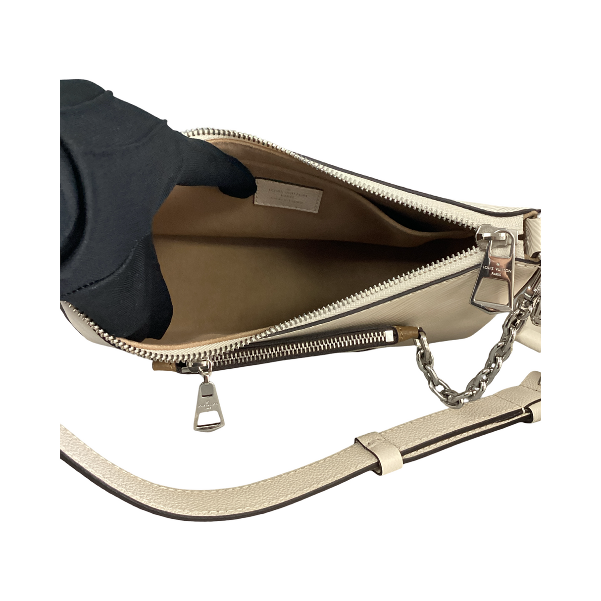 Louis Vuitton Epi Marelle White PM