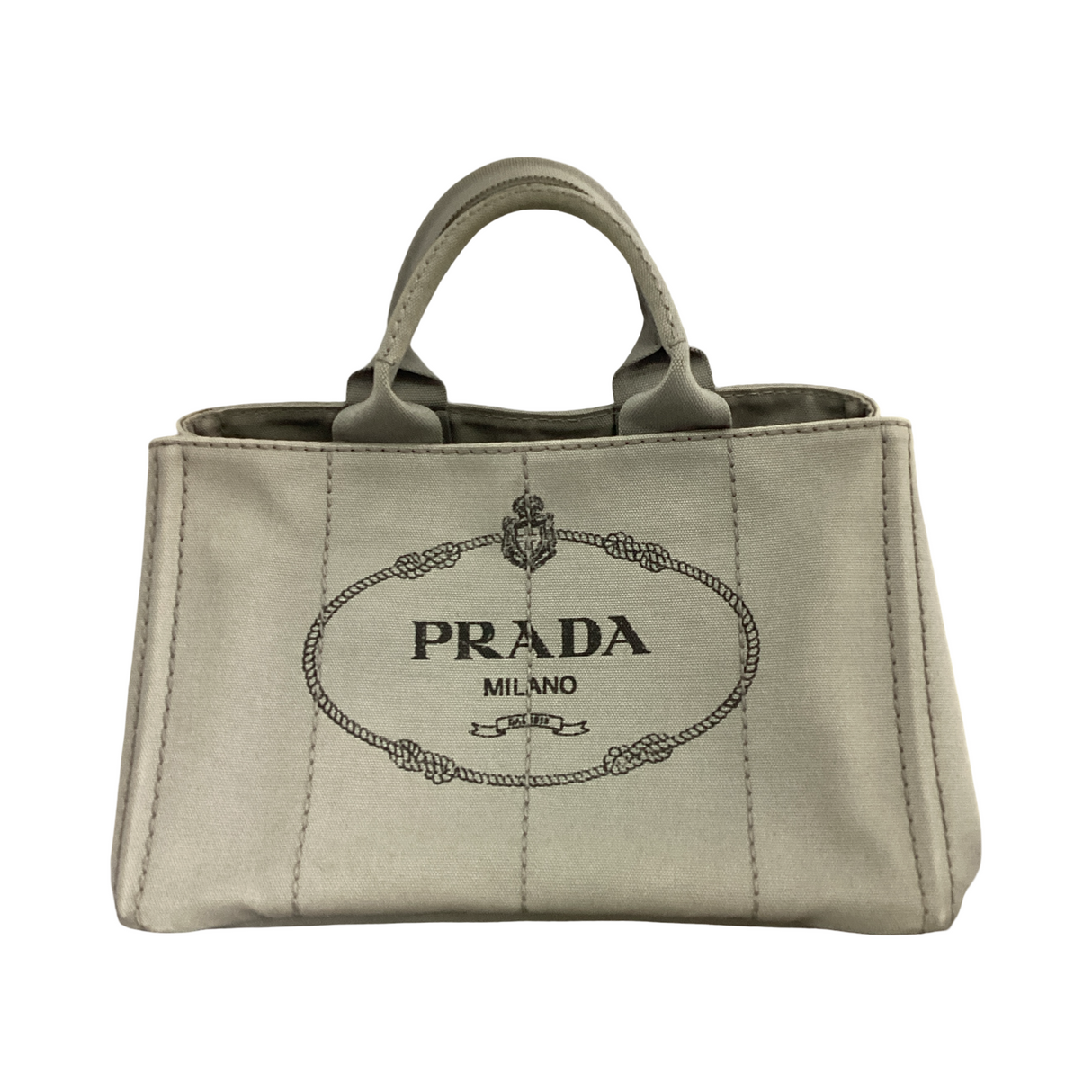 Prada Grey Canapa with strap