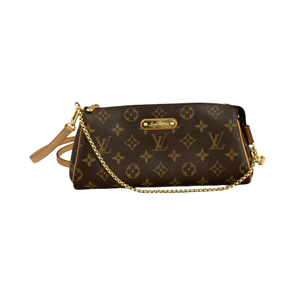 Louis Vuitton Monogram Eva Clutch w/Strap