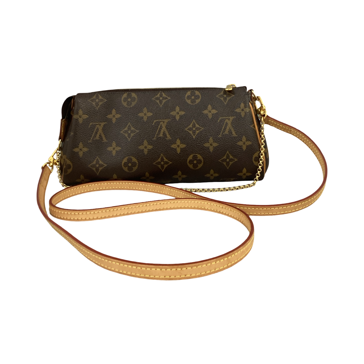 Louis Vuitton Monogram Eva Clutch w/Strap