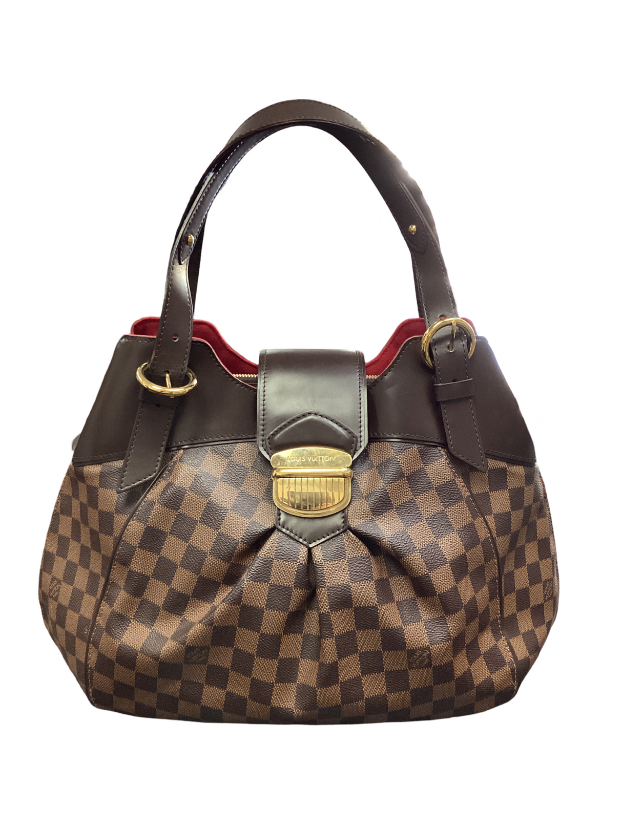 Louis Vuitton Damier Ebene Sistina GM Shoulder Bag