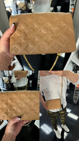 Louis Vuitton Monogram Embossed Coussin