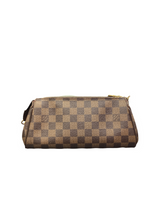 Louis Vuitton Damier Ebene Eva Clutch w/Strap