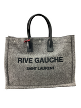 Yves Saint Laurent (YSL) Rive Gauche Wool Tote