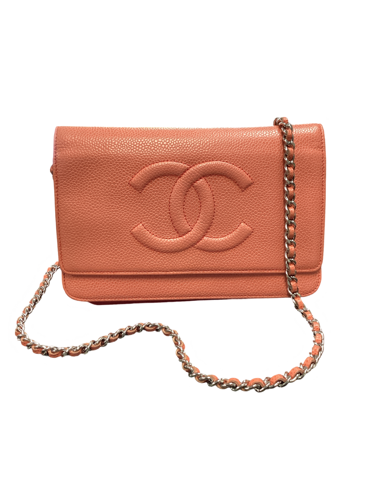 Chanel Caviar Timeless Wallet On Chain