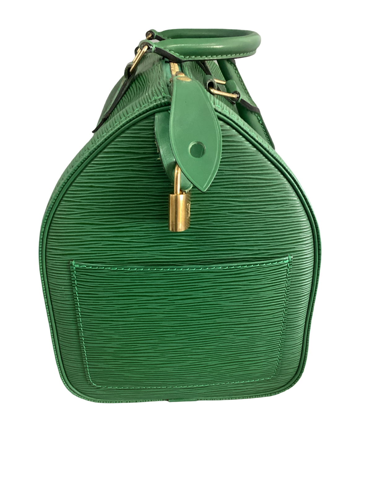 Louis Vuitton Epi Green Speedy 30