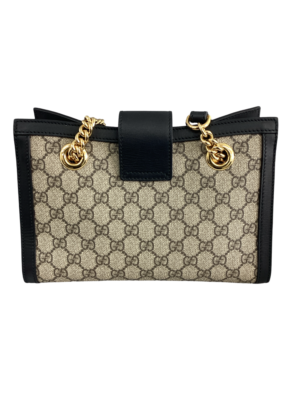 Gucci GG Supreme Small Padlock Shoulder Bag