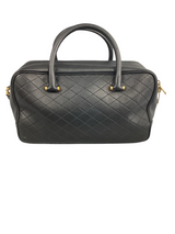 Yves Saint Laurent (YSL) Black Lyia Duffle Bag