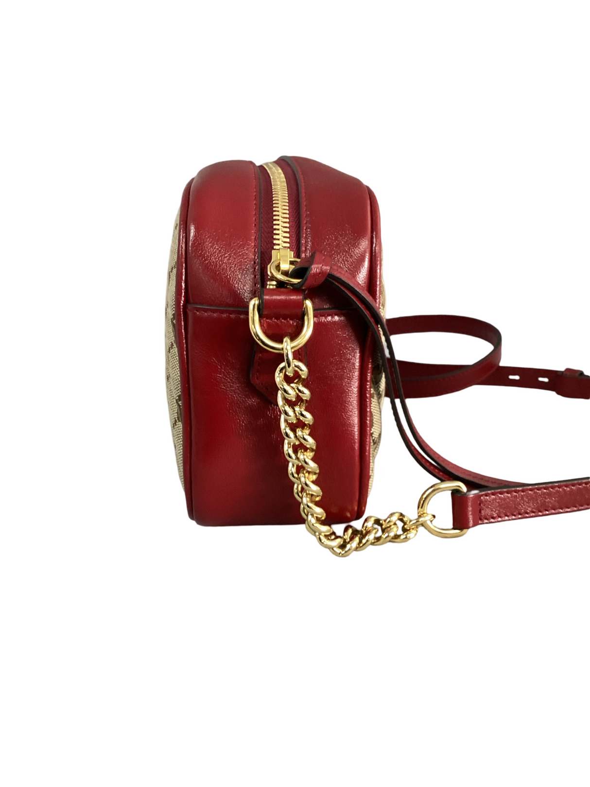 Gucci GG Red Marmont Mini Shoulder Bag