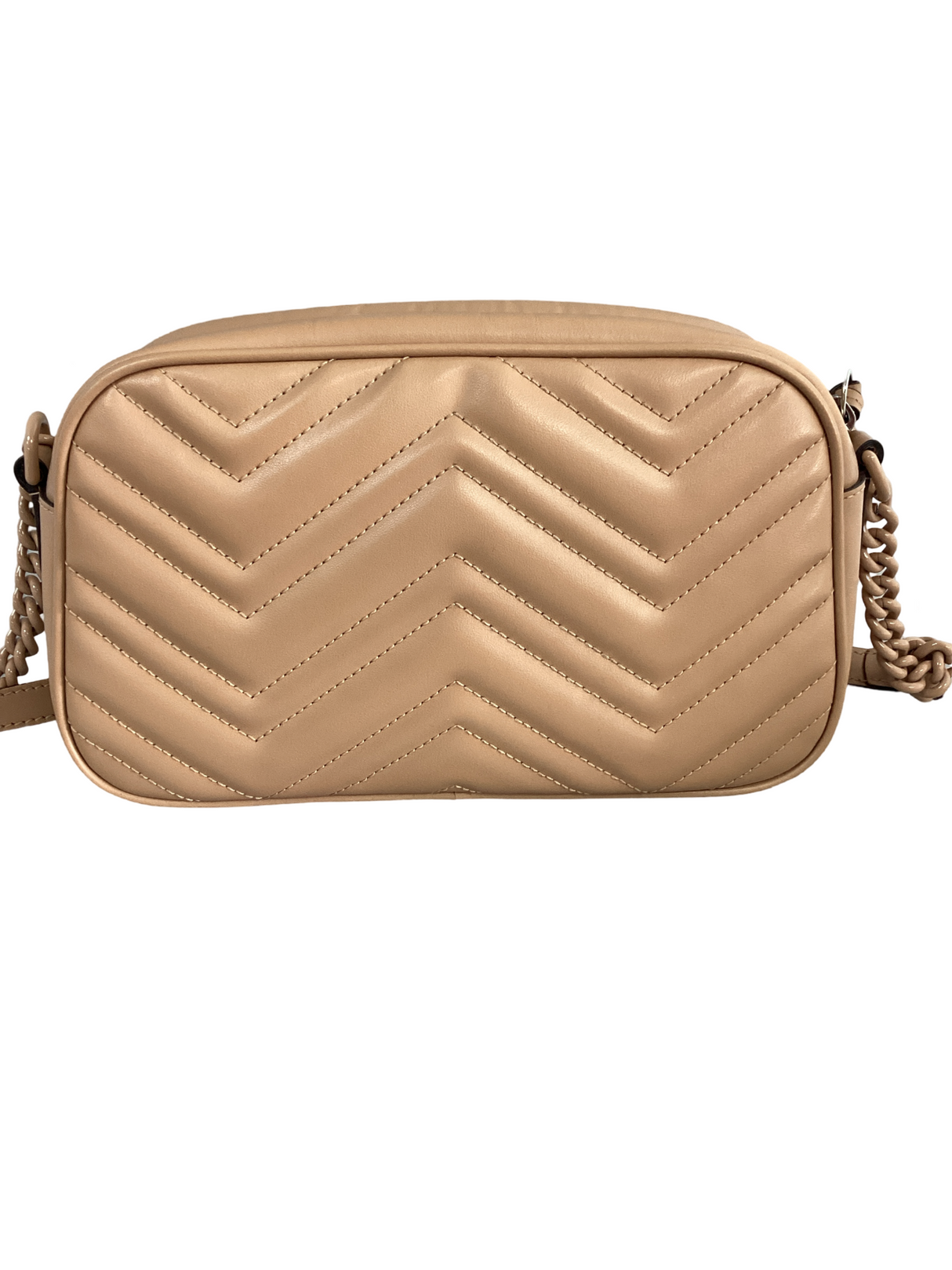 Gucci Rose Beige GG Marmont Matelasse Crossbody