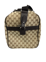 Gucci GG Canvas Boston Duffle Bag