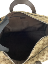 Gucci GG Canvas Boston Duffle Bag