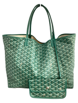 Goyard Green Saint Louis GM Tote