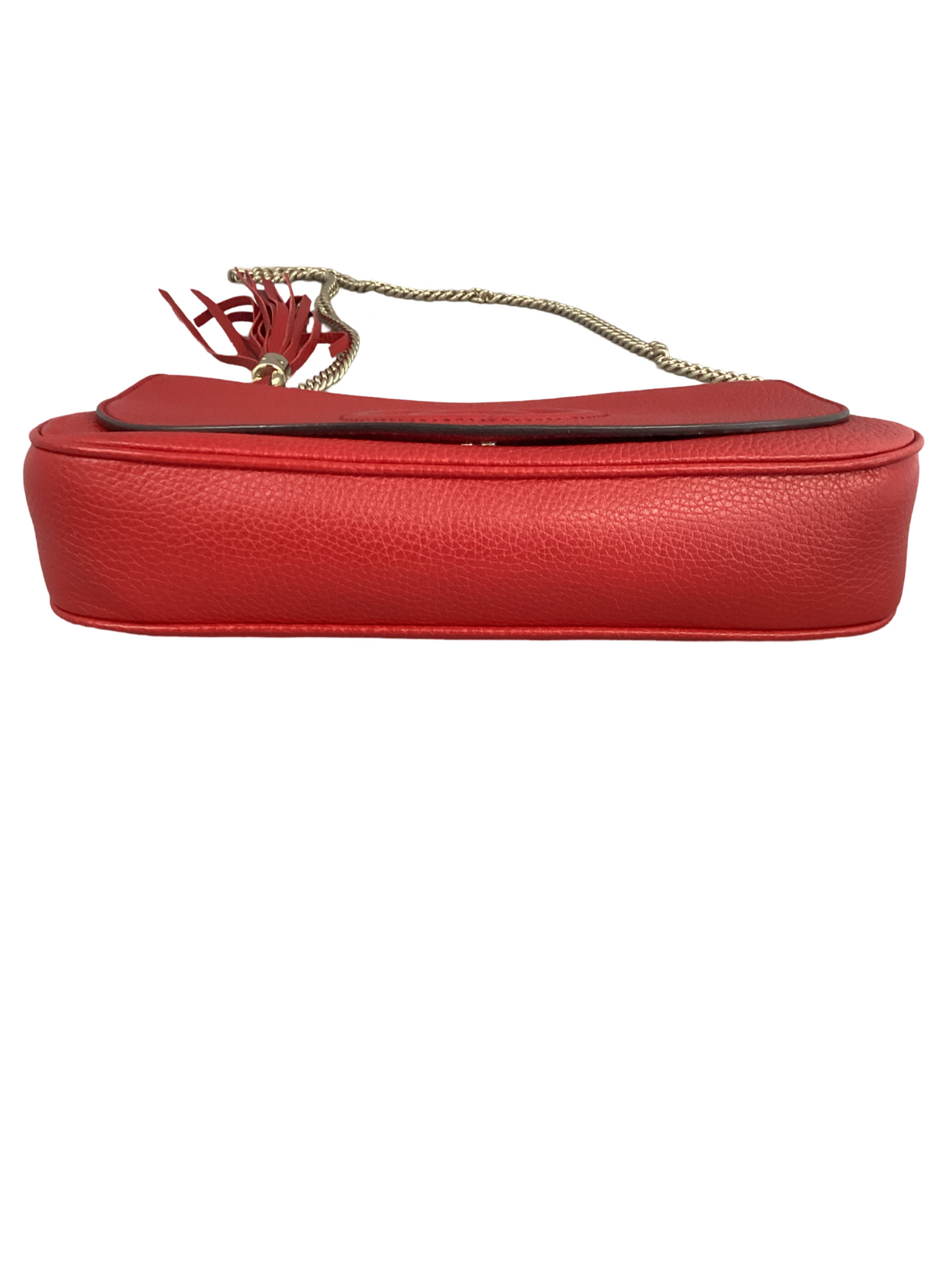 Gucci Red Medium Soho Chain Crossbody