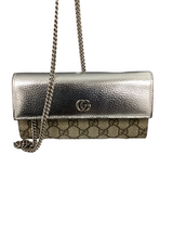 Gucci GG Marmont Continental Chain Wallet