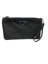 Prada Black Nylon Clutch