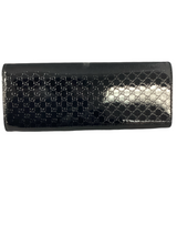 Gucci Black Microguccissima Small Broadway Clutch