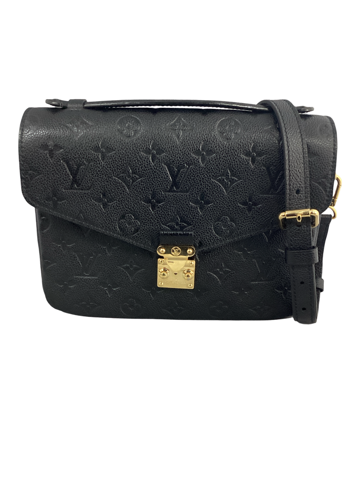 Louis Vuitton Black Empreinte Pochette Metis