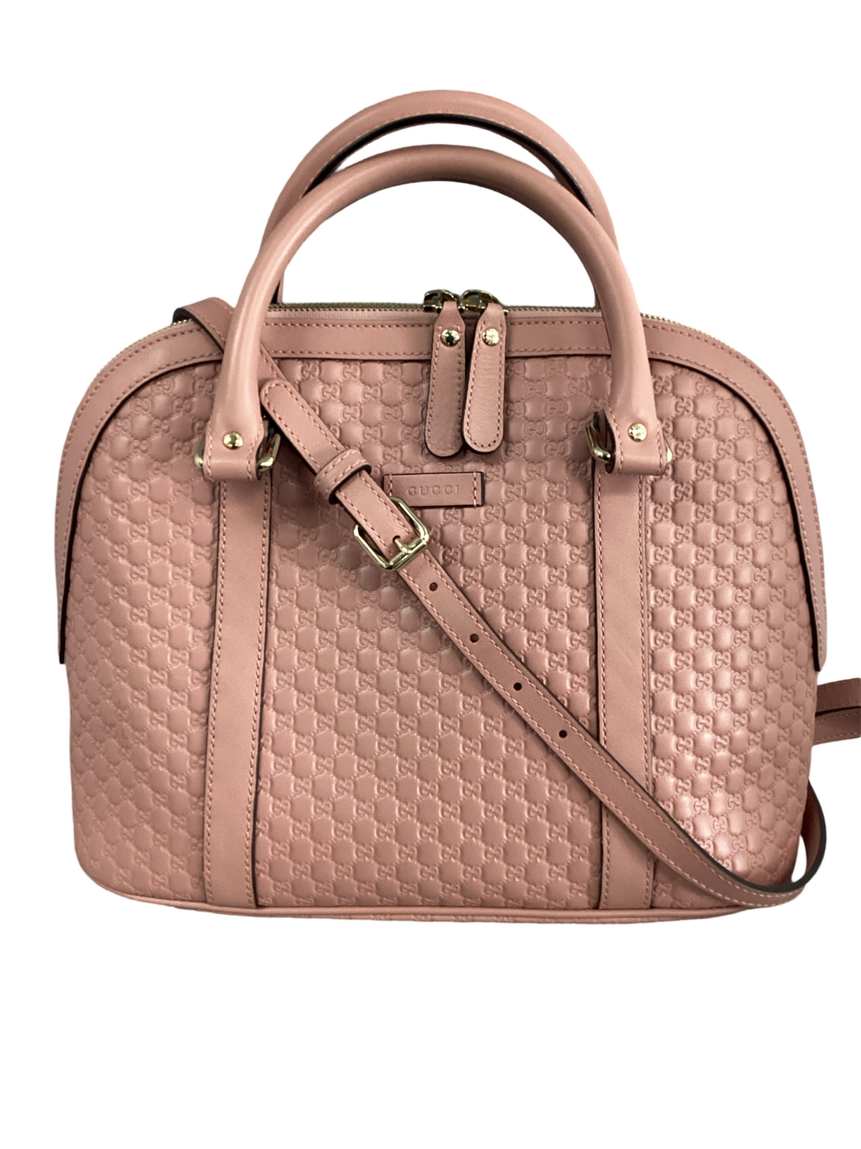 Gucci Pink Medium Microguccissima Dome Bag