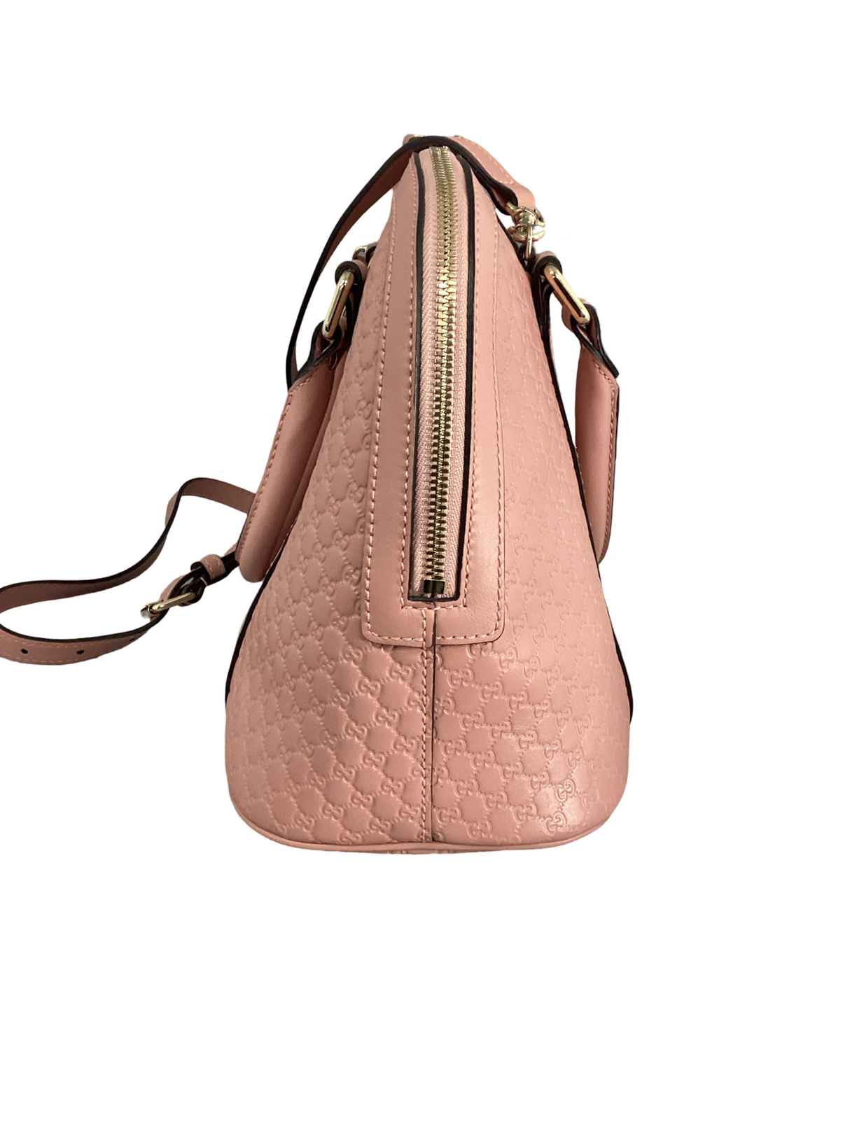 Gucci Pink Medium Microguccissima Dome Bag