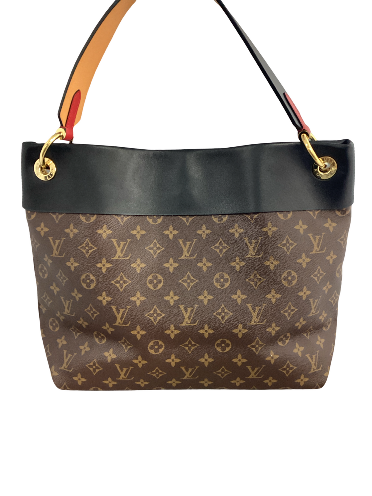 Louis Vuitton Monogram Tuileries Hobo Black