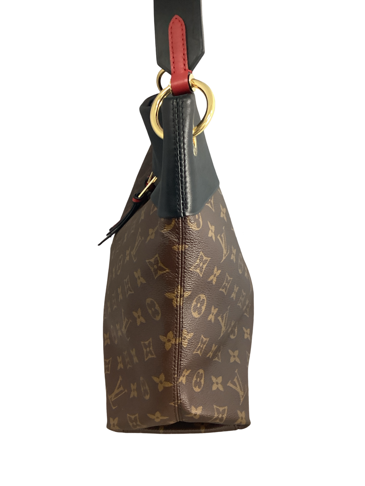 Louis Vuitton Monogram Tuileries Hobo Black