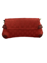 Gucci GG Canvas Horsebit Chain Clutch