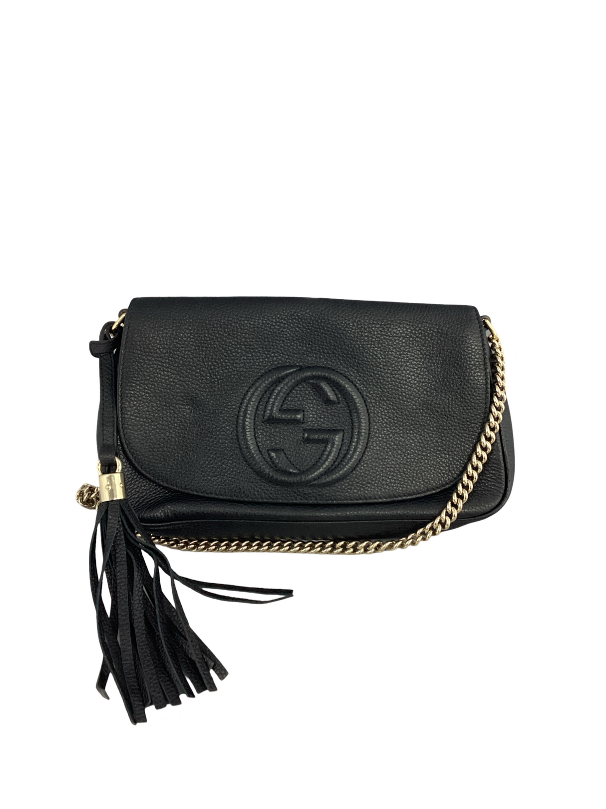 Gucci Black Disco Soho Chain Bag