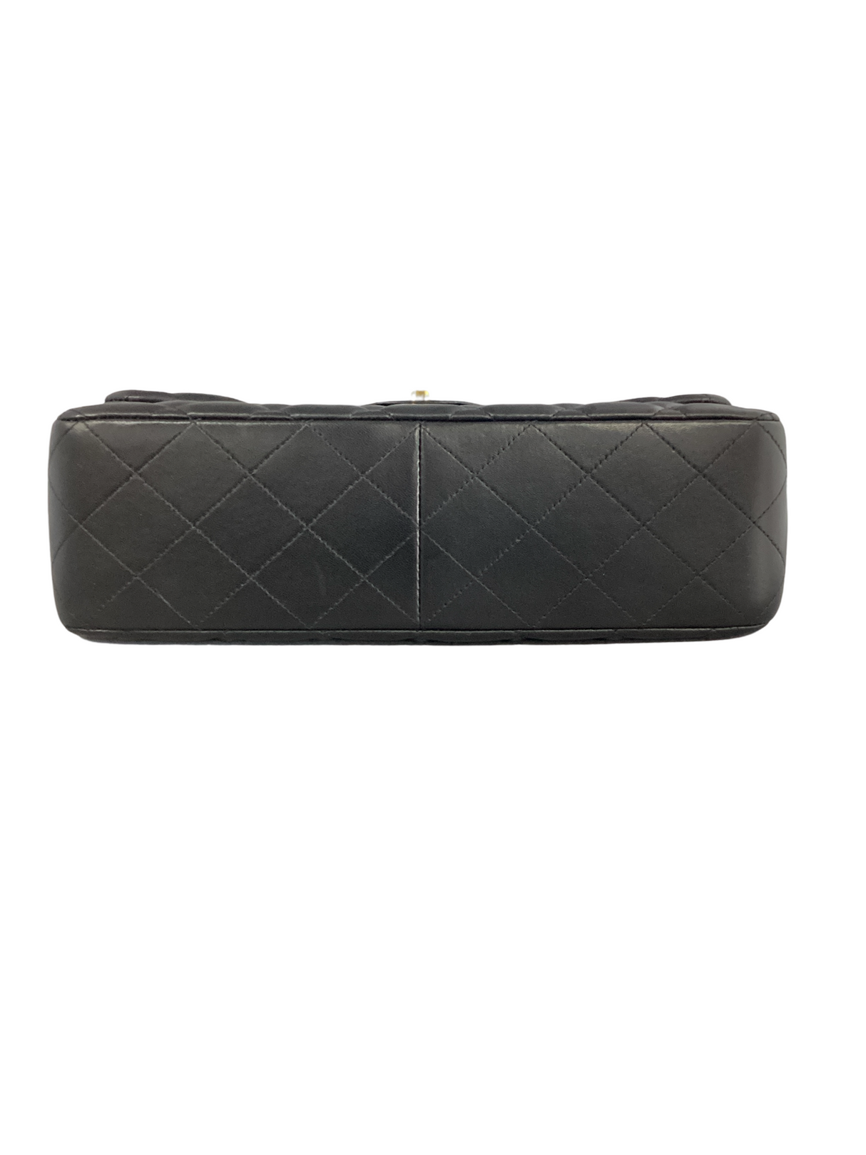 Chanel Black Lambskin Classic Jumbo Single Flap 2009-2010