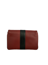 Gucci Maroon and Black Leather Arli Shoulder Bag