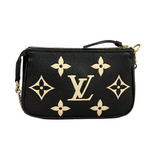 Louis Vuitton-Black Empreinte Bicolor Mini Pochette Accessoires