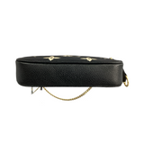 Louis Vuitton-Black Empreinte Bicolor Mini Pochette Accessoires