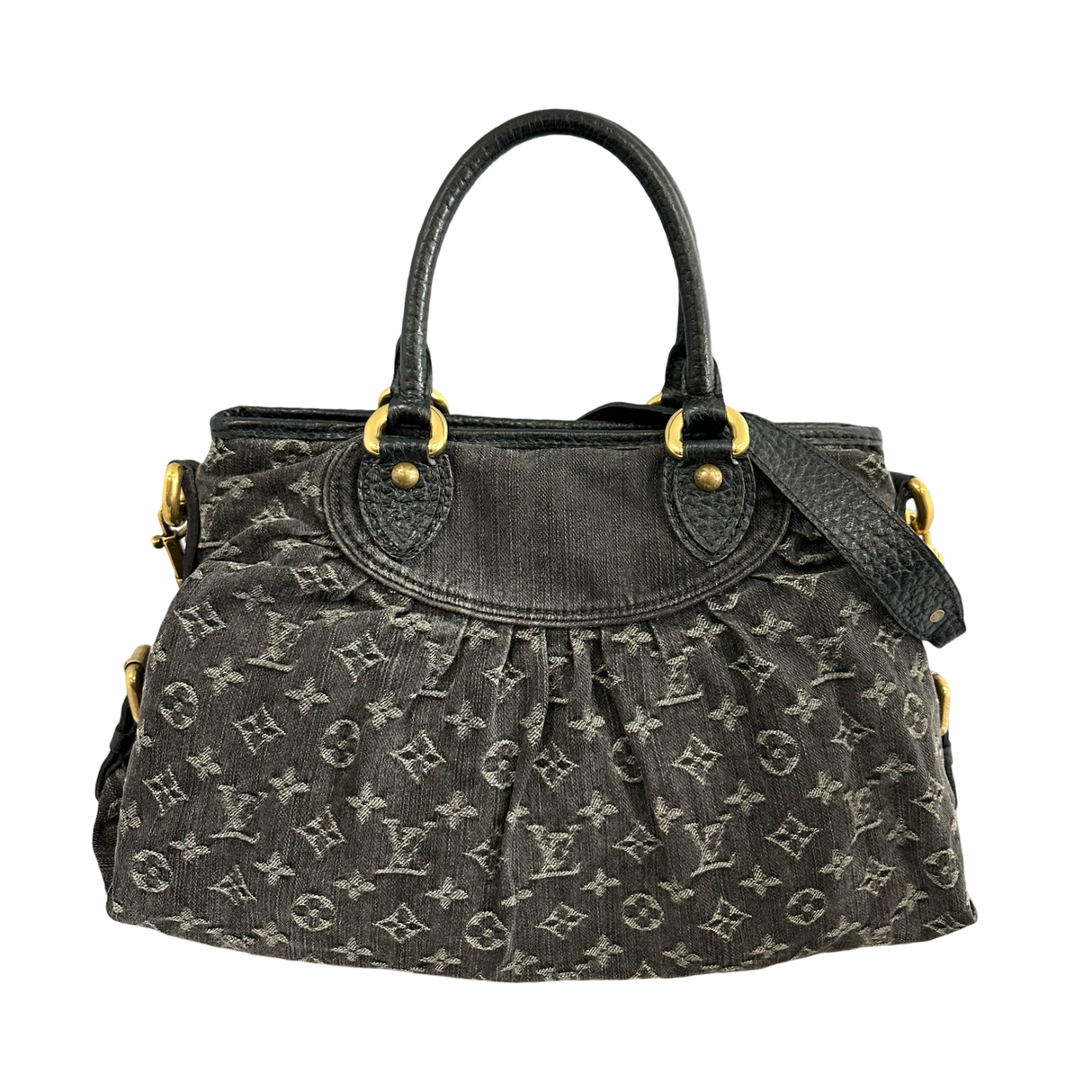 Louis Vuitton Vintage Monogram Denim Neo Cabby MM