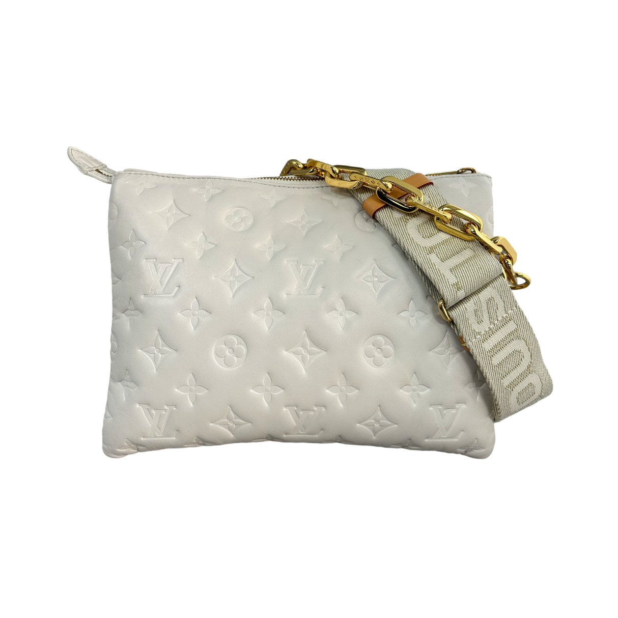 Louis Vuitton-Monogram Embossed Coussin PM