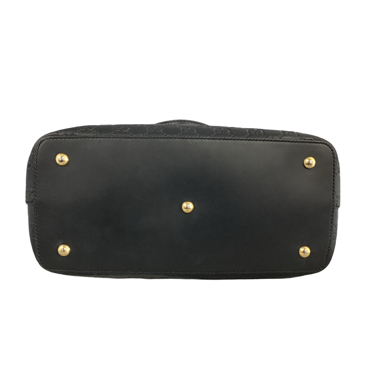 Gucci Guccissima Linea A Foldover Tote Black