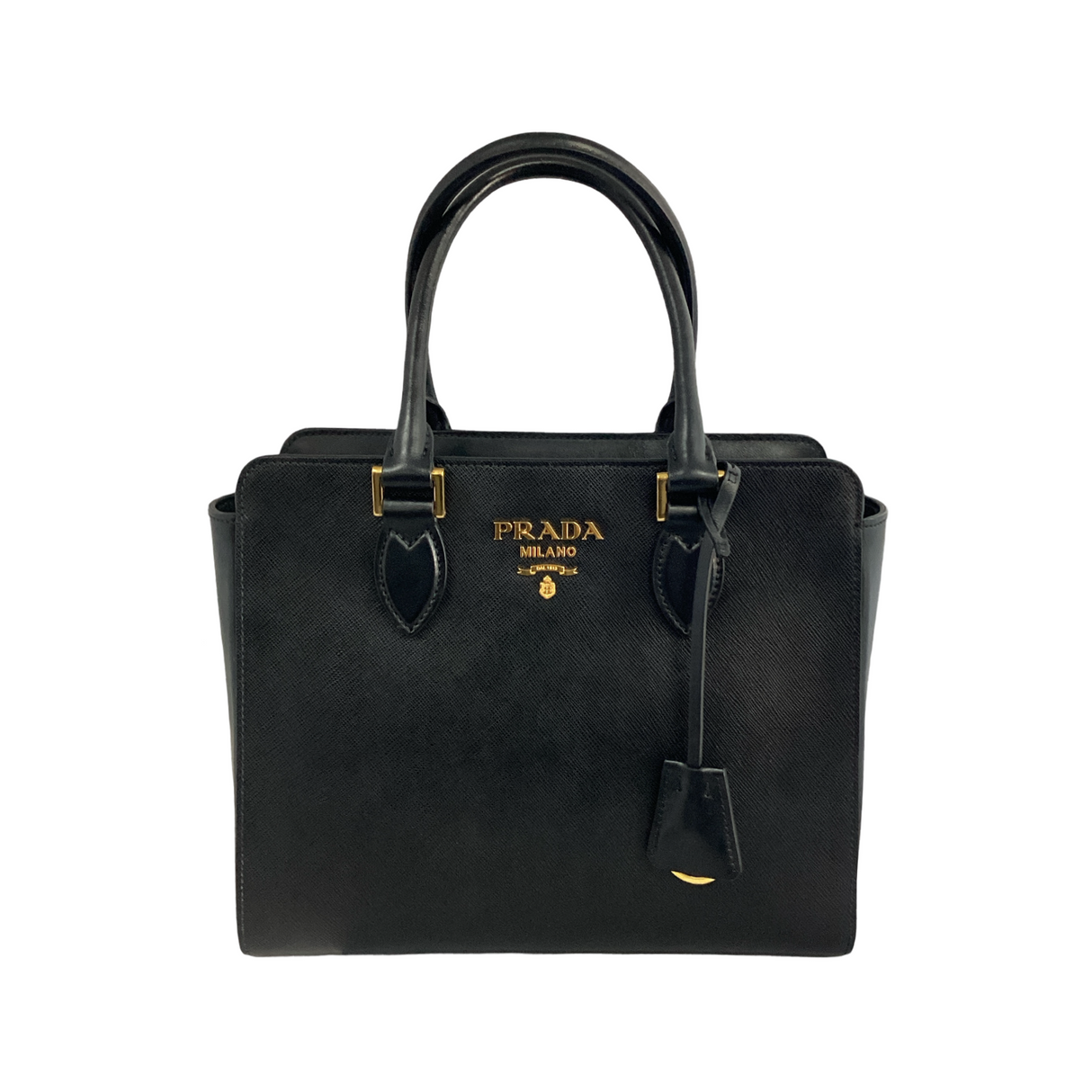 Prada Galleria Black Tote Small