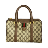 Gucci GG Supreme Ophidia Boston Bag