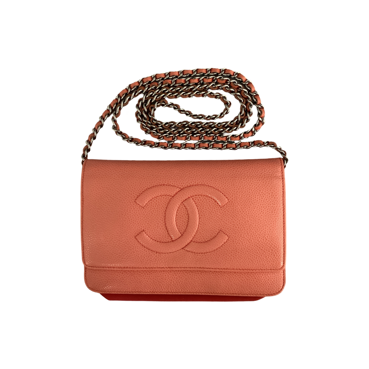 Chanel Caviar Timeless Wallet On Chain